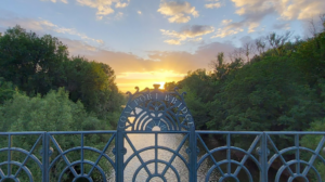 Coalport bridge sunset